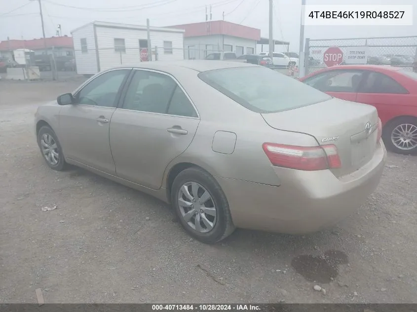 2009 Toyota Camry Le VIN: 4T4BE46K19R048527 Lot: 40713484