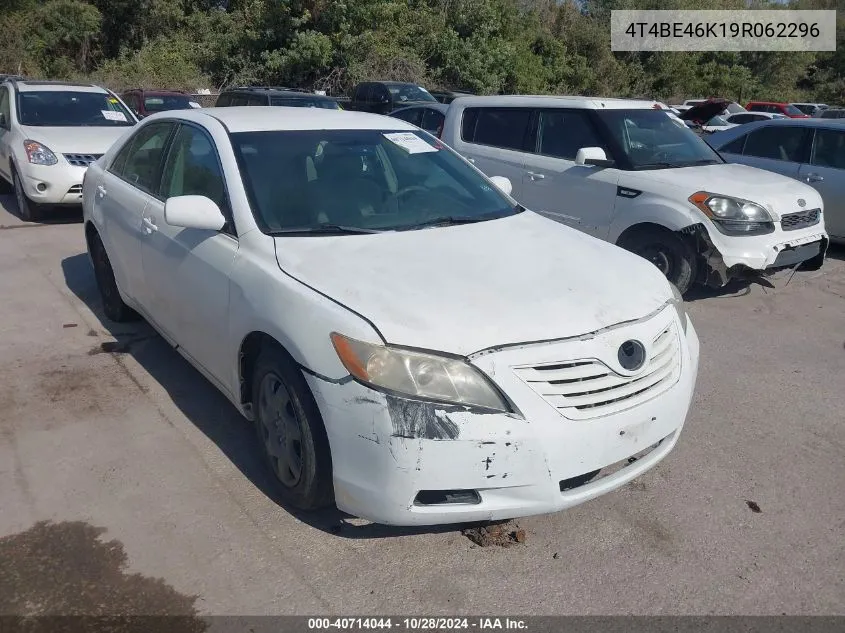 2009 Toyota Camry Le VIN: 4T4BE46K19R062296 Lot: 40714044