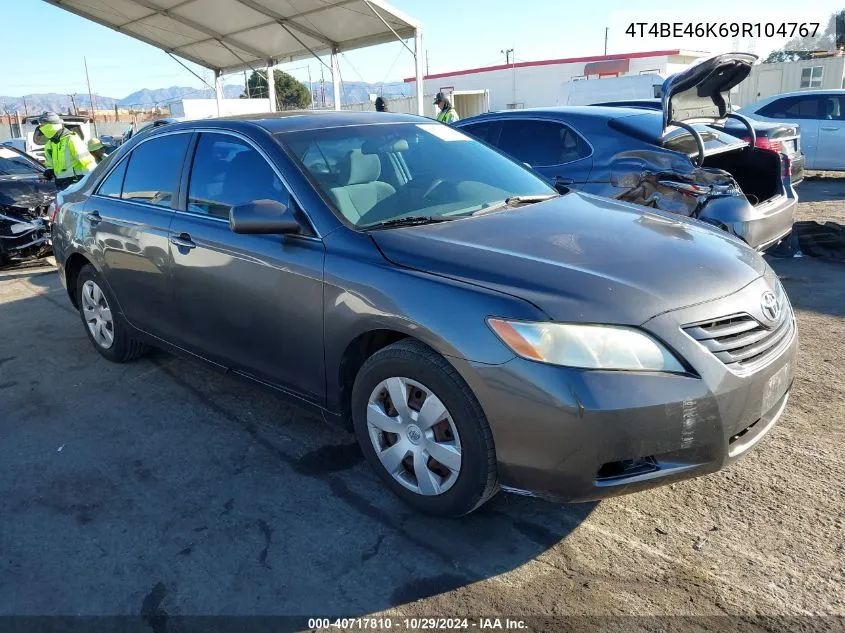 2009 Toyota Camry Le VIN: 4T4BE46K69R104767 Lot: 40717810