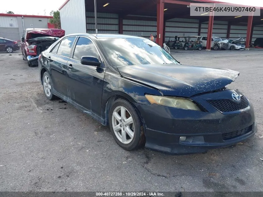 2009 Toyota Camry Se VIN: 4T1BE46K49U907460 Lot: 40727288