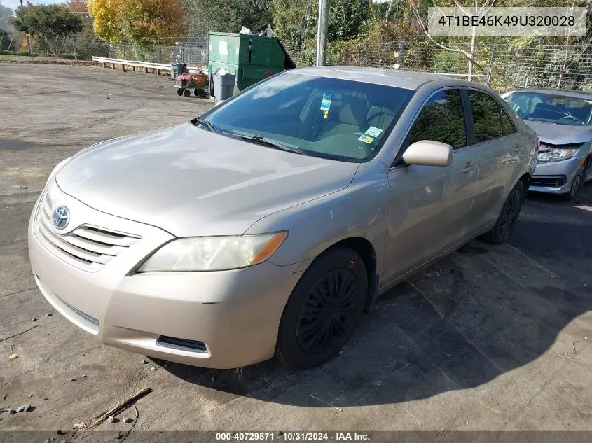 4T1BE46K49U320028 2009 Toyota Camry