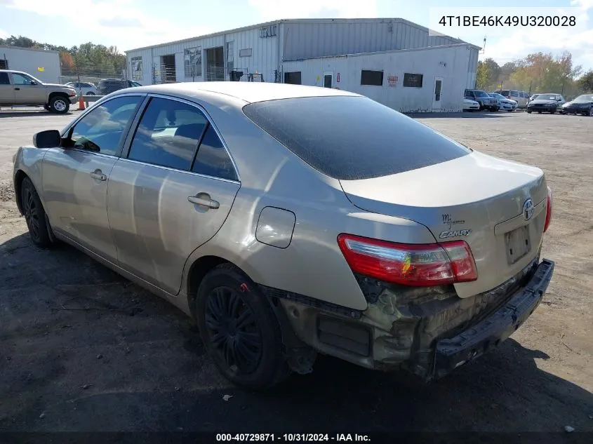 4T1BE46K49U320028 2009 Toyota Camry