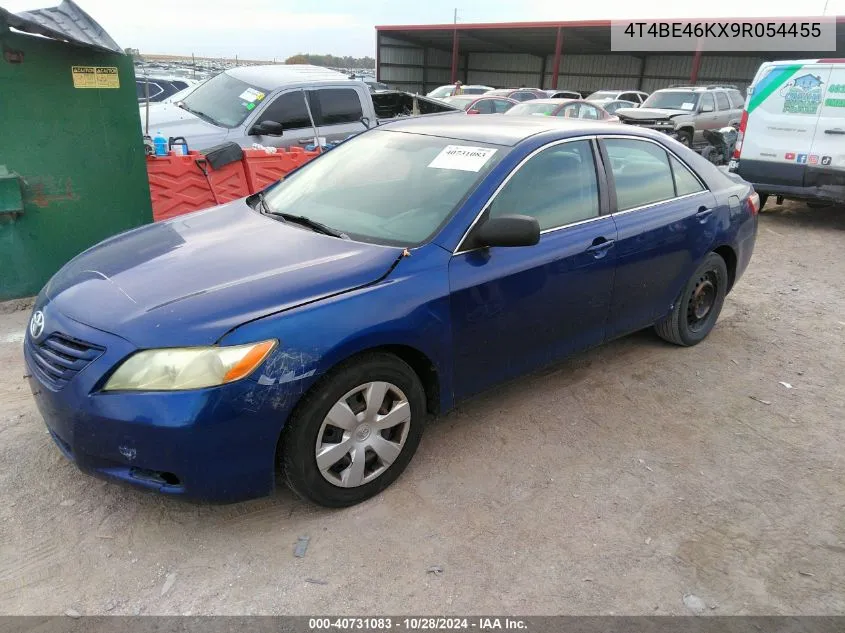 2009 Toyota Camry Le VIN: 4T4BE46KX9R054455 Lot: 40731083