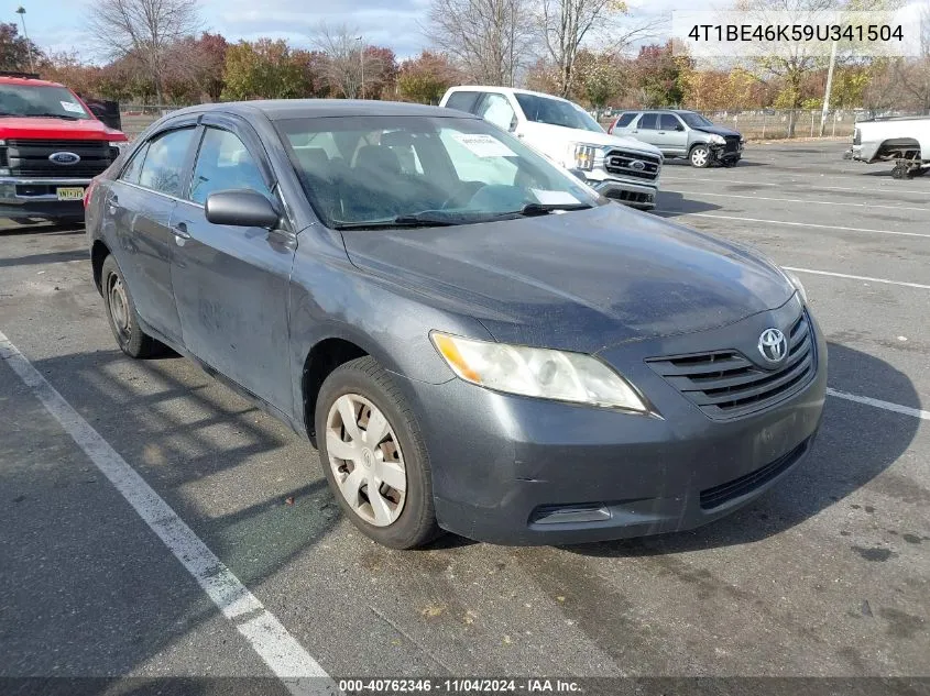 2009 Toyota Camry Le VIN: 4T1BE46K59U341504 Lot: 40762346