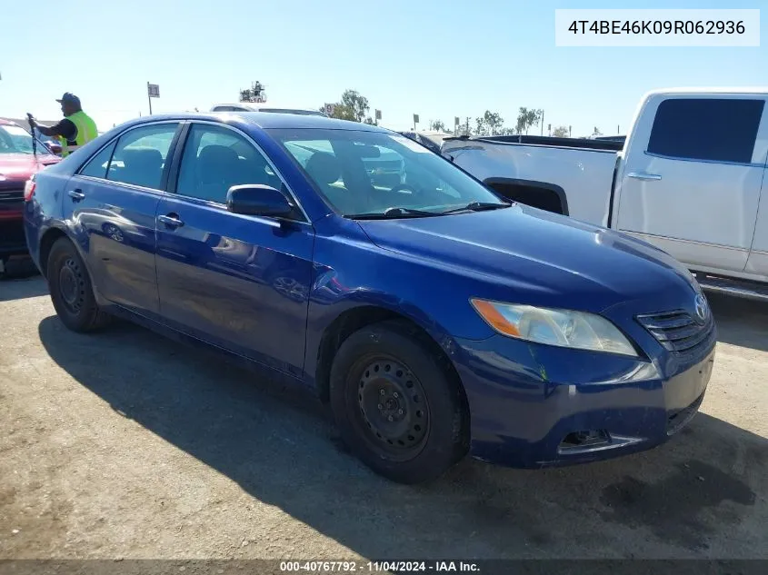 4T4BE46K09R062936 2009 Toyota Camry Le