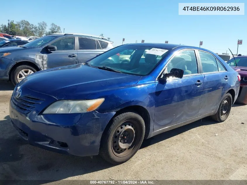 2009 Toyota Camry Le VIN: 4T4BE46K09R062936 Lot: 40767792