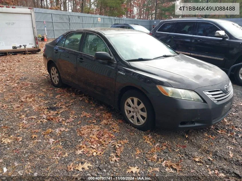 2009 Toyota Camry Hybrid VIN: 4T1BB46K49U088488 Lot: 40791741