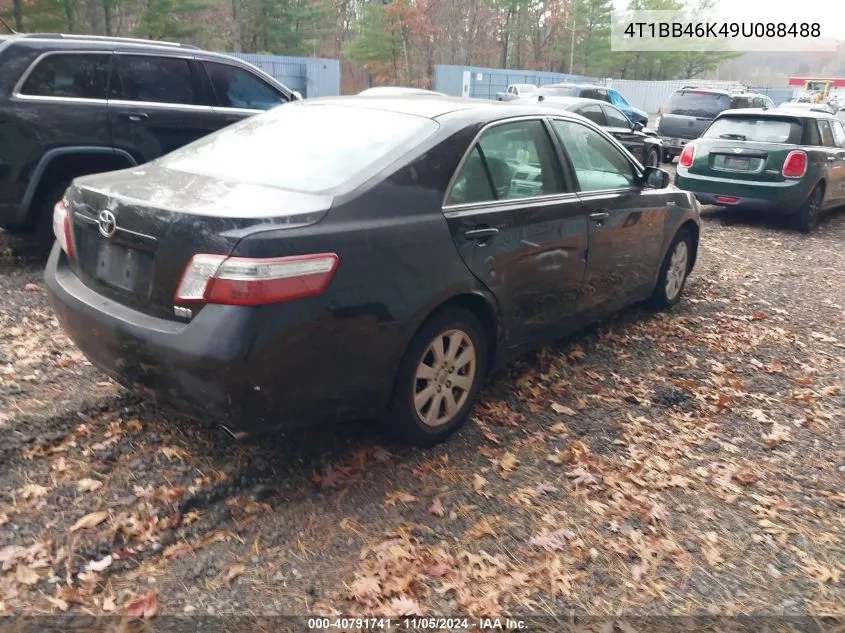 2009 Toyota Camry Hybrid VIN: 4T1BB46K49U088488 Lot: 40791741