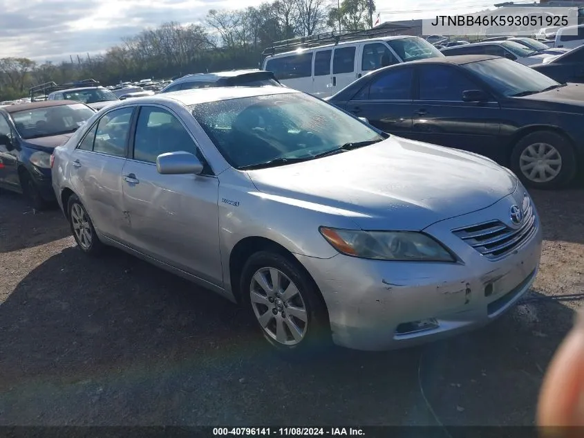 JTNBB46K593051925 2009 Toyota Camry Hybrid