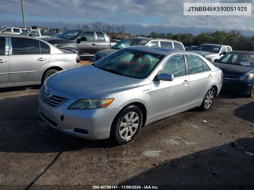 JTNBB46K593051925 2009 Toyota Camry Hybrid