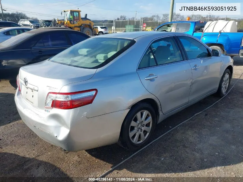 JTNBB46K593051925 2009 Toyota Camry Hybrid