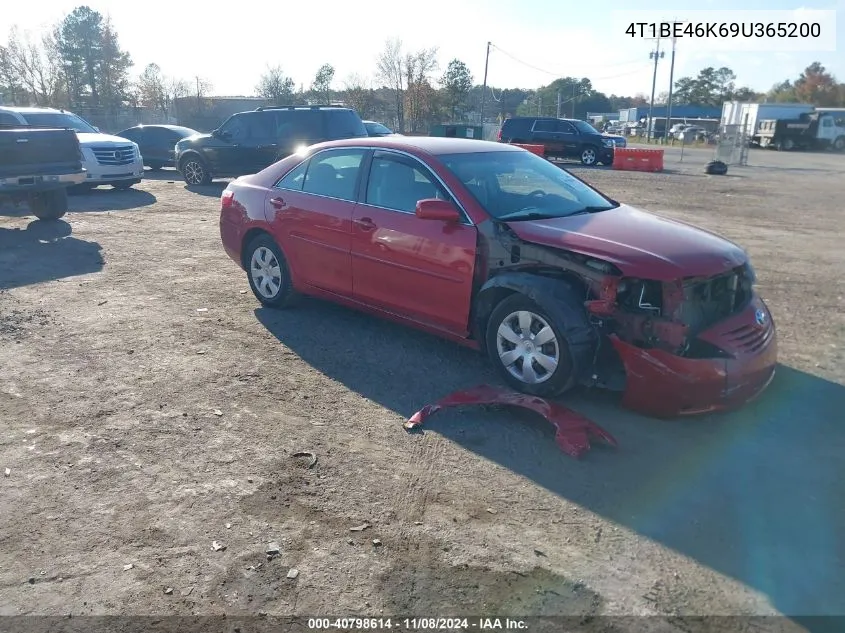 2009 Toyota Camry Le VIN: 4T1BE46K69U365200 Lot: 40798614