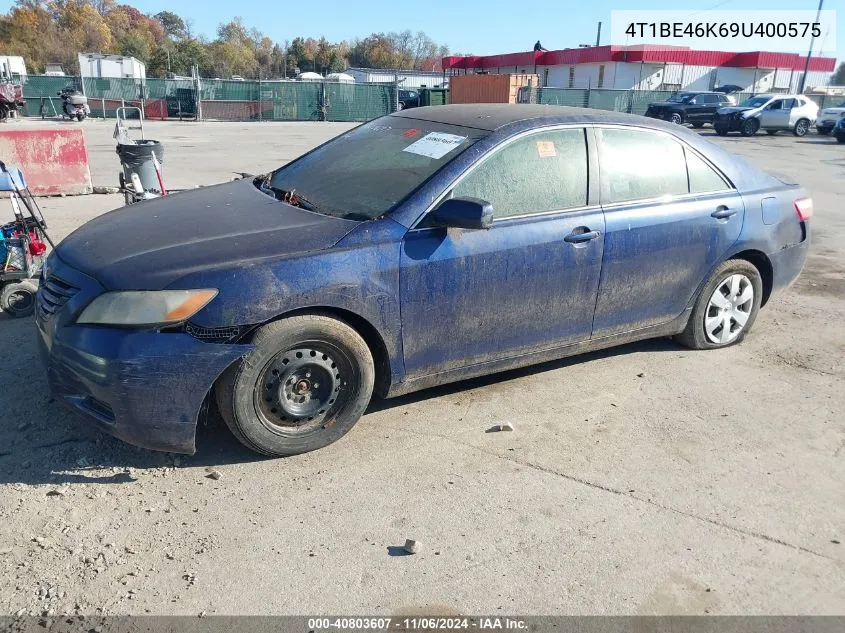 2009 Toyota Camry VIN: 4T1BE46K69U400575 Lot: 40803607