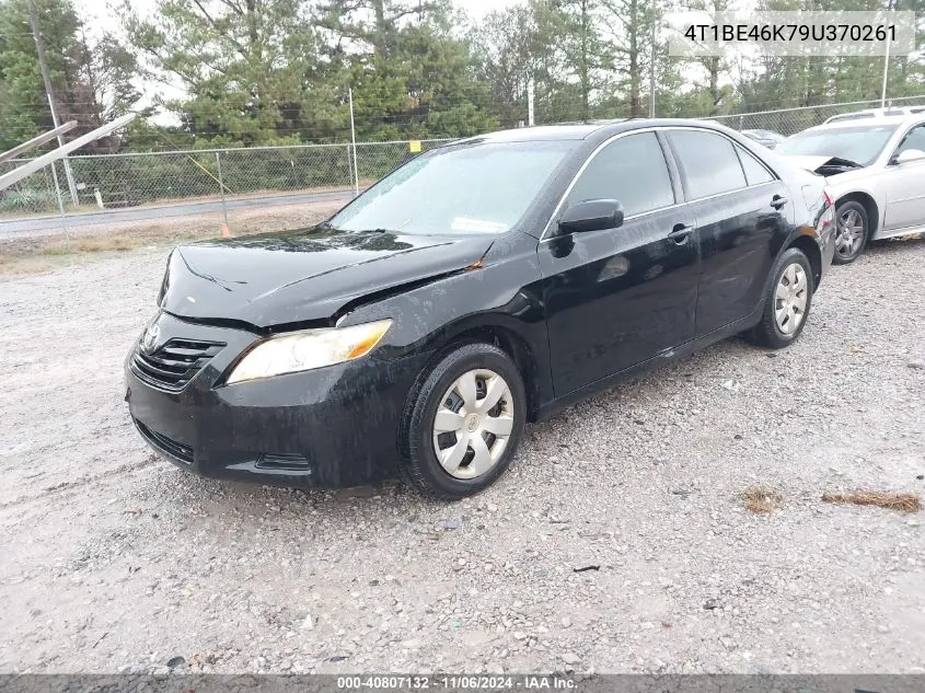 2009 Toyota Camry VIN: 4T1BE46K79U370261 Lot: 40807132