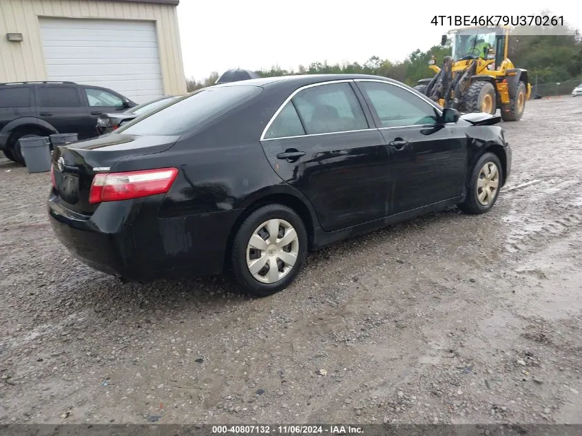 2009 Toyota Camry VIN: 4T1BE46K79U370261 Lot: 40807132