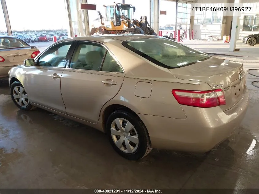 2009 Toyota Camry Le VIN: 4T1BE46K09U396927 Lot: 40821201