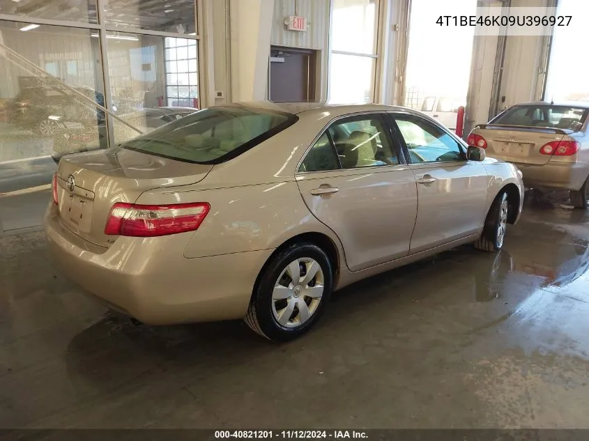 2009 Toyota Camry Le VIN: 4T1BE46K09U396927 Lot: 40821201