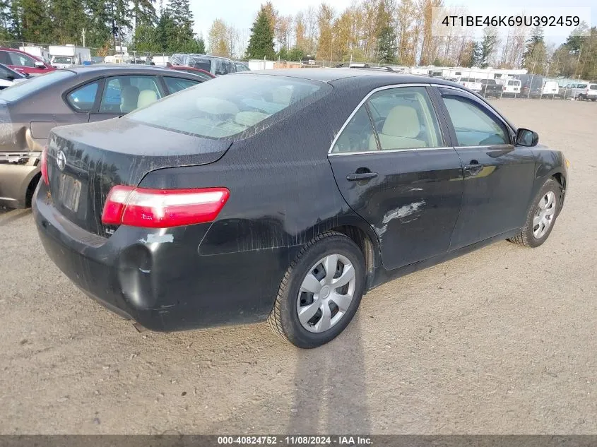 4T1BE46K69U392459 2009 Toyota Camry Le