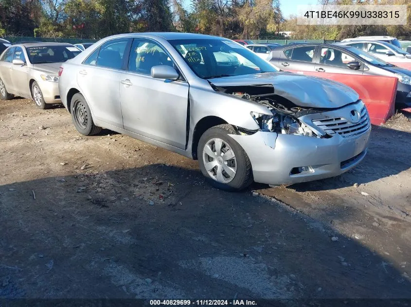 2009 Toyota Camry Le VIN: 4T1BE46K99U338315 Lot: 40829699