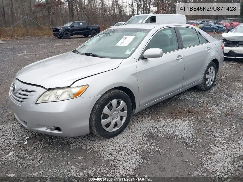 2009 Toyota Camry Le VIN: 4T1BE46K29U871428 Lot: 40834905