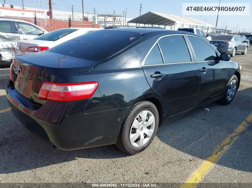 2009 Toyota Camry Le/Se/Xle VIN: 4T4BE46K79RG66907 Lot: 40839093