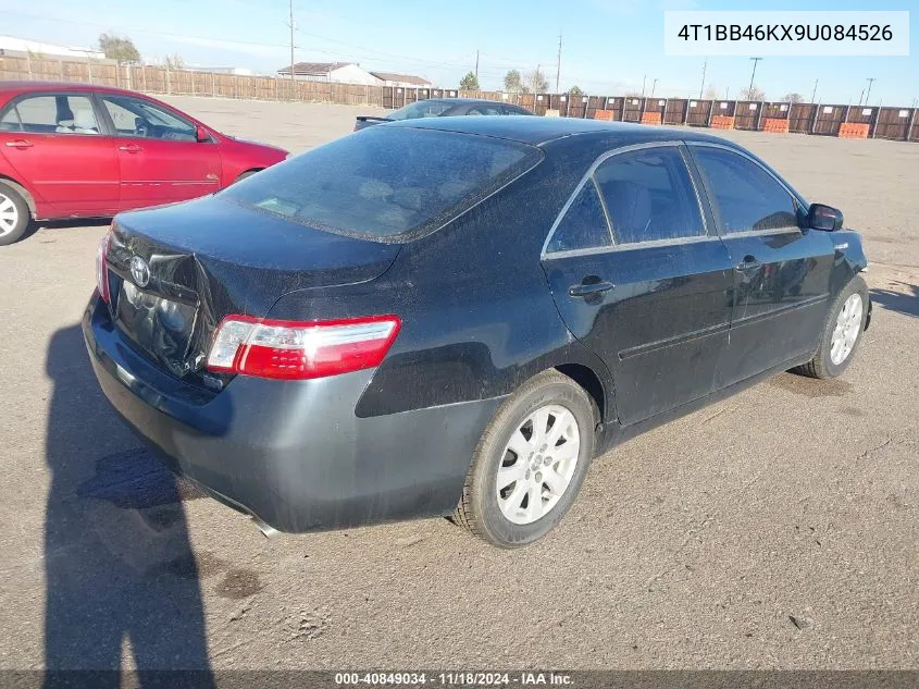 2009 Toyota Camry VIN: 4T1BB46KX9U084526 Lot: 40849034