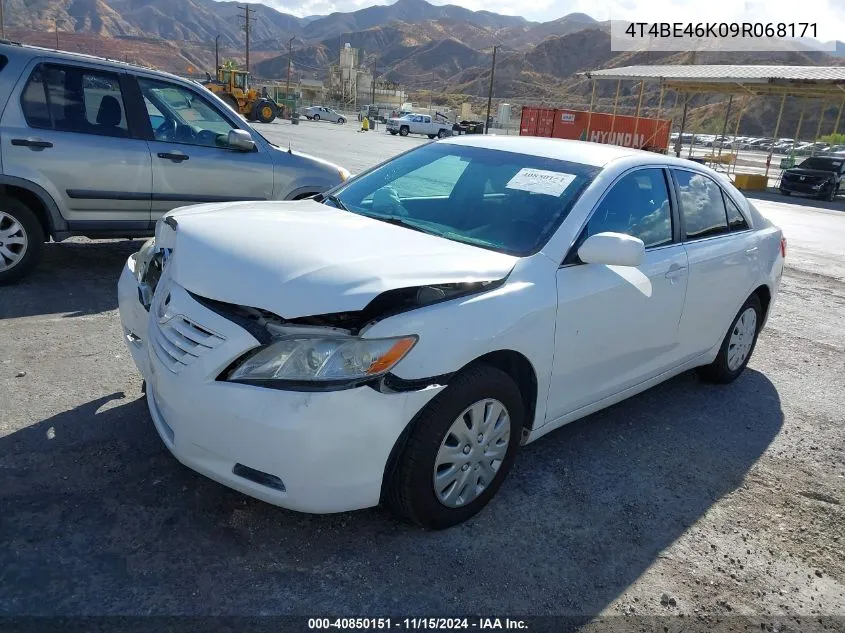 2009 Toyota Camry Le VIN: 4T4BE46K09R068171 Lot: 40850151