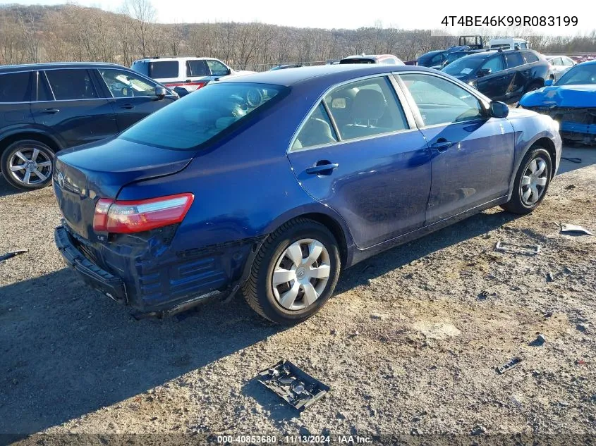 2009 Toyota Camry Le VIN: 4T4BE46K99R083199 Lot: 40853680