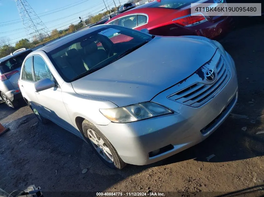 2009 Toyota Camry Xle V6 VIN: 4T1BK46K19U095480 Lot: 40854775