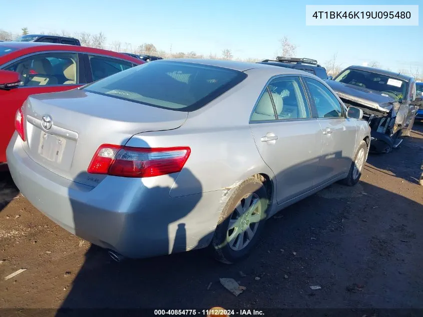 2009 Toyota Camry Xle V6 VIN: 4T1BK46K19U095480 Lot: 40854775