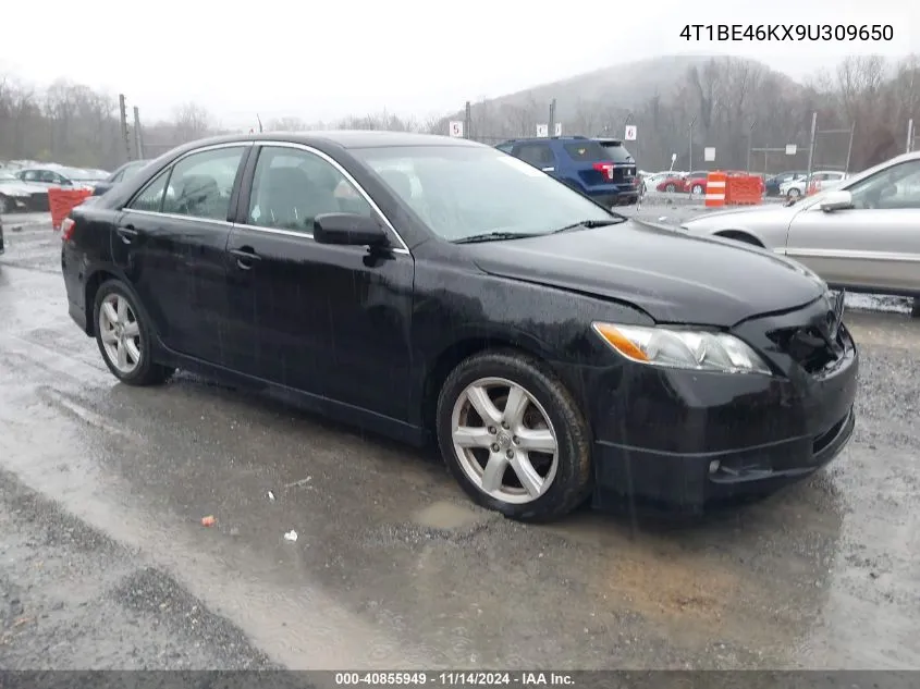 2009 Toyota Camry Se VIN: 4T1BE46KX9U309650 Lot: 40855949