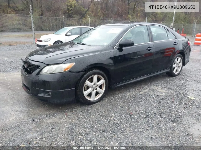 2009 Toyota Camry Se VIN: 4T1BE46KX9U309650 Lot: 40855949