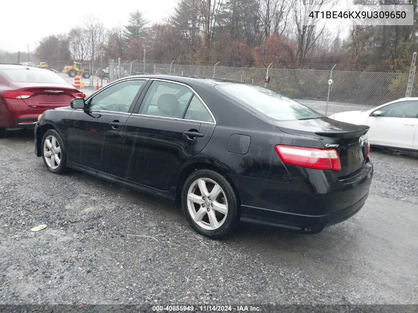 2009 Toyota Camry Se VIN: 4T1BE46KX9U309650 Lot: 40855949