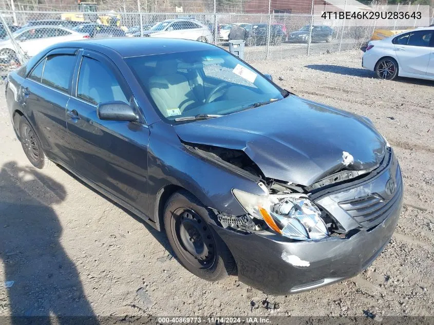 2009 Toyota Camry Le VIN: 4T1BE46K29U283643 Lot: 40869773