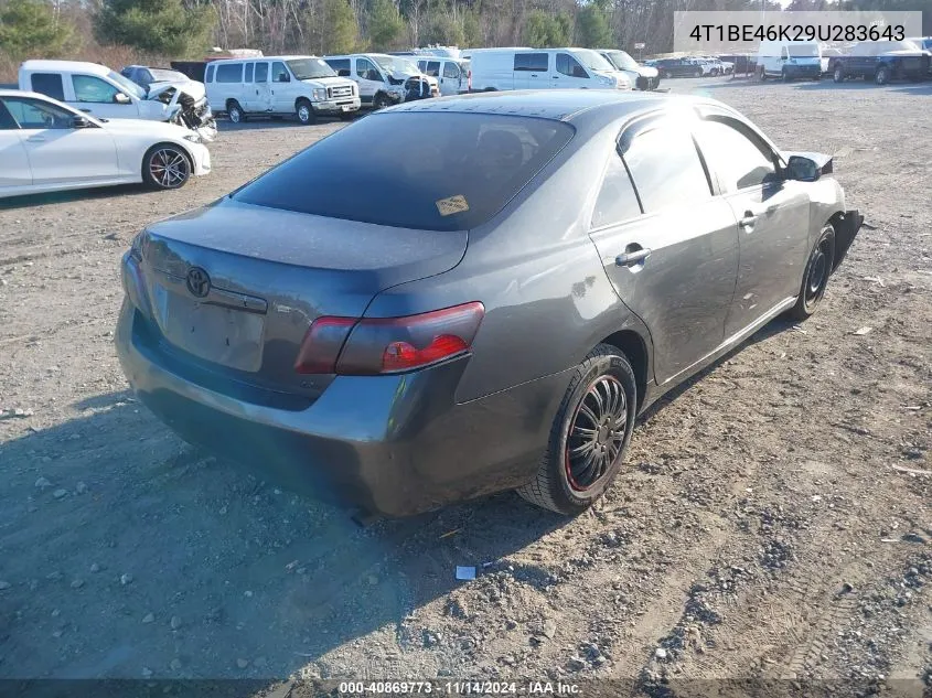 2009 Toyota Camry Le VIN: 4T1BE46K29U283643 Lot: 40869773