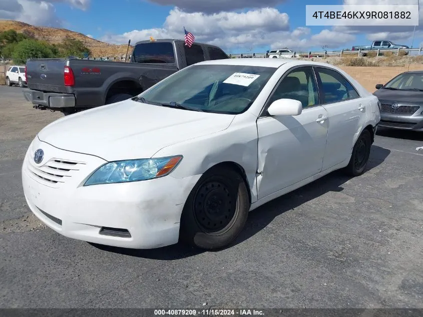 2009 Toyota Camry Le VIN: 4T4BE46KX9R081882 Lot: 40879209