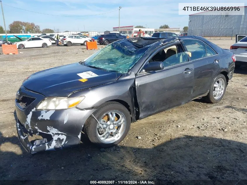 2009 Toyota Camry Se/Le/Xle VIN: 4T1BE46K39U866996 Lot: 40892007