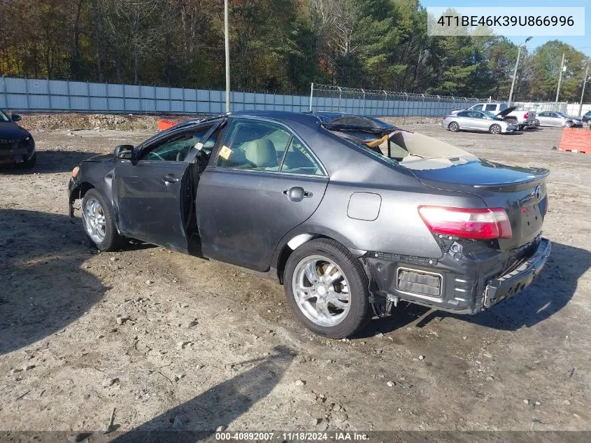 2009 Toyota Camry Se/Le/Xle VIN: 4T1BE46K39U866996 Lot: 40892007