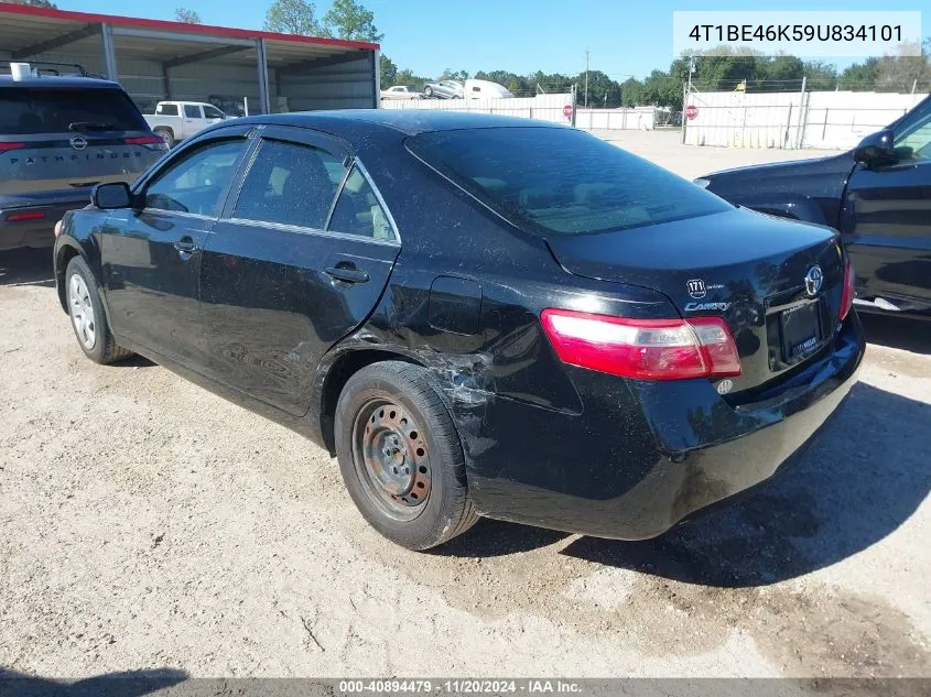 2009 Toyota Camry Le VIN: 4T1BE46K59U834101 Lot: 40894479