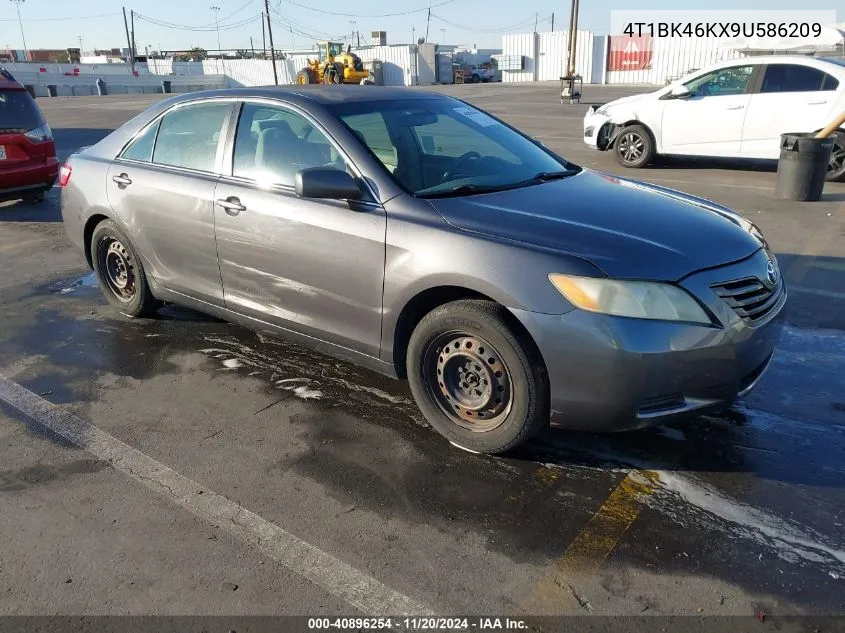 2009 Toyota Camry Le V6 VIN: 4T1BK46KX9U586209 Lot: 40896254