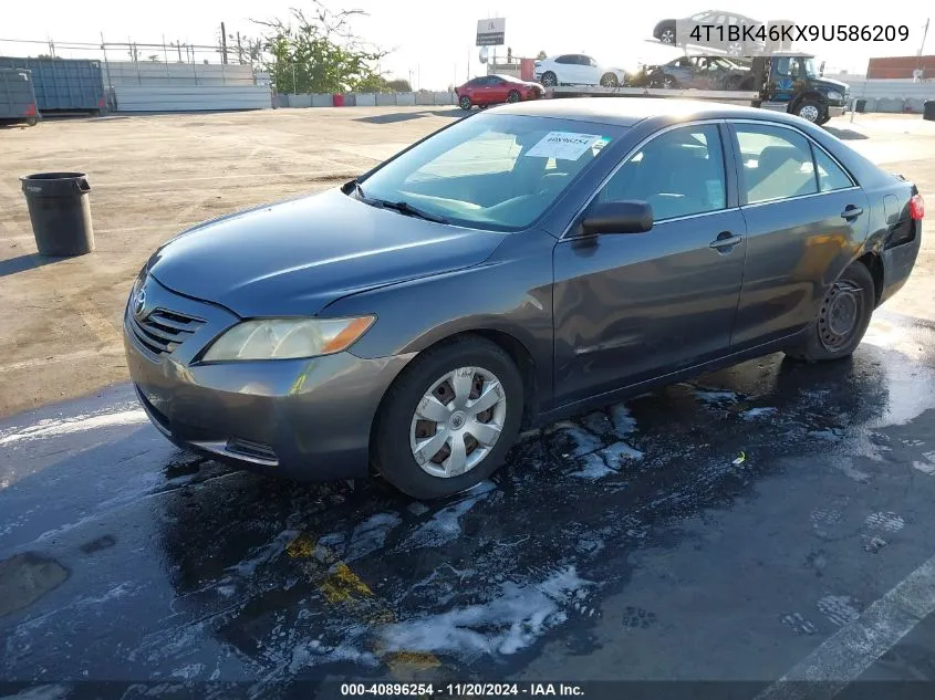 2009 Toyota Camry Le V6 VIN: 4T1BK46KX9U586209 Lot: 40896254