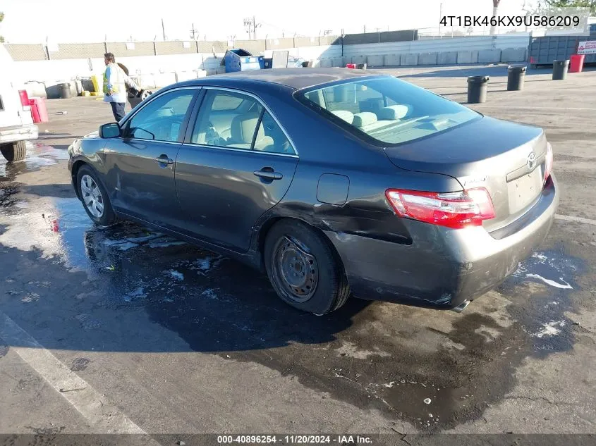 2009 Toyota Camry Le V6 VIN: 4T1BK46KX9U586209 Lot: 40896254