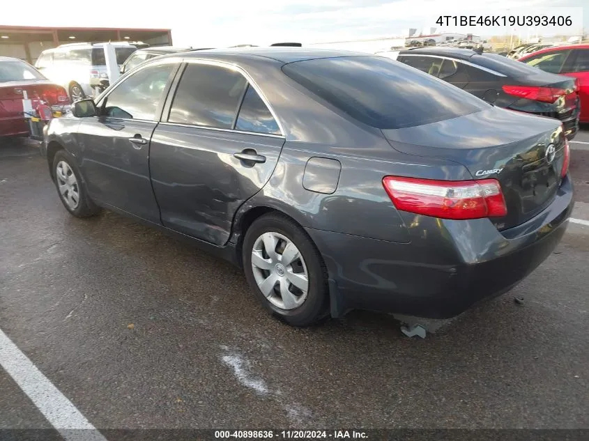 2009 Toyota Camry Le VIN: 4T1BE46K19U393406 Lot: 40898636