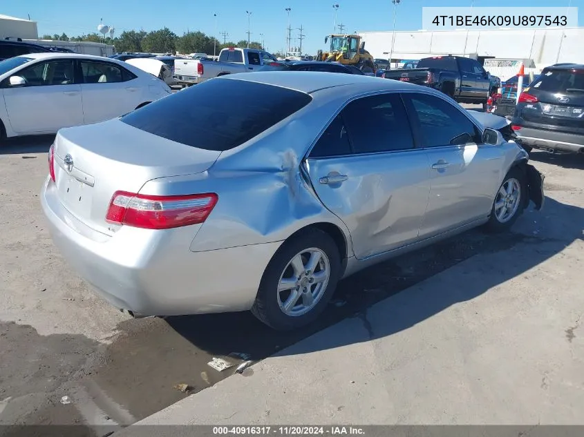 2009 Toyota Camry Le VIN: 4T1BE46K09U897543 Lot: 40916317