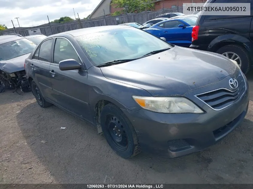 4T1BF3EK6AU095012 2010 Toyota Camry Se/Le/Xle