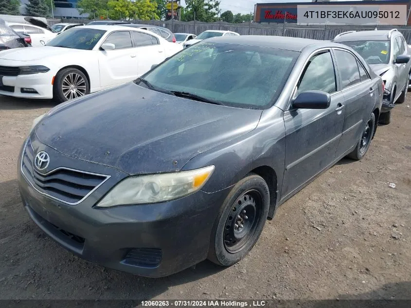 4T1BF3EK6AU095012 2010 Toyota Camry Se/Le/Xle