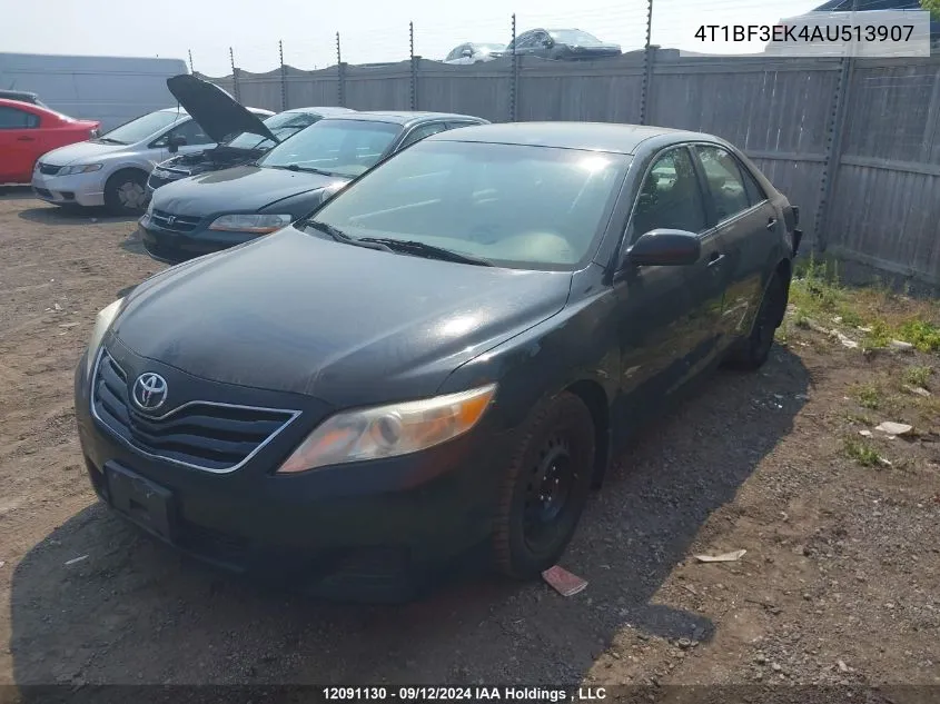 2010 Toyota Camry Se/Le/Xle VIN: 4T1BF3EK4AU513907 Lot: 12091130