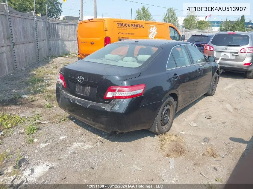 2010 Toyota Camry Se/Le/Xle VIN: 4T1BF3EK4AU513907 Lot: 12091130