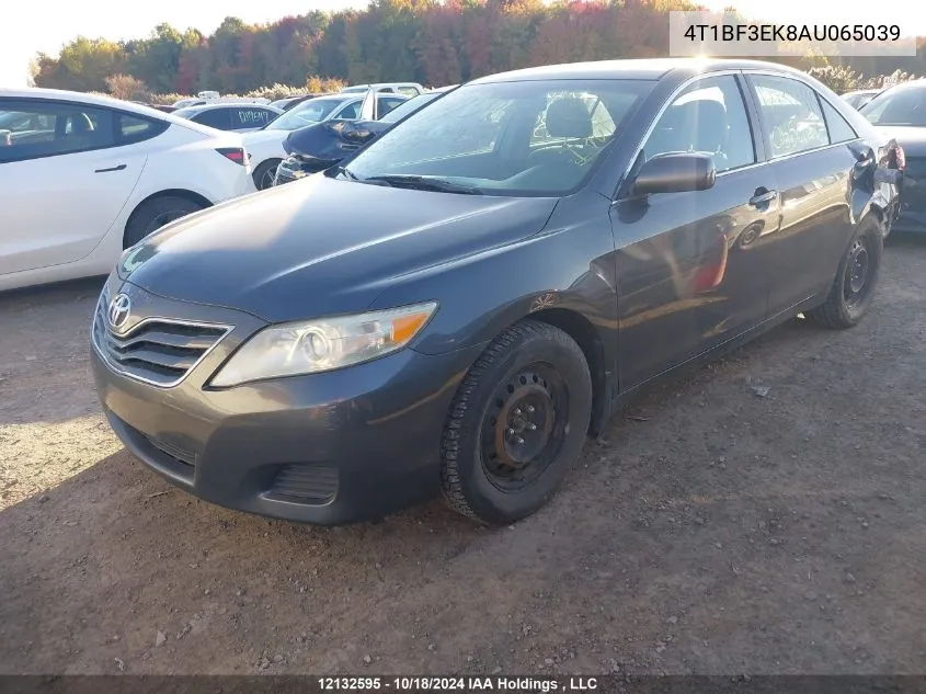 2010 Toyota Camry VIN: 4T1BF3EK8AU065039 Lot: 12132595