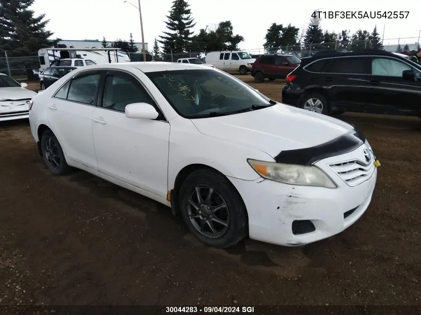 2010 Toyota Camry Se/Le/Xle VIN: 4T1BF3EK5AU542557 Lot: 30044283